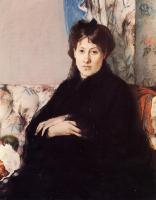 Morisot, Berthe - Portrait of Madame Pontillon